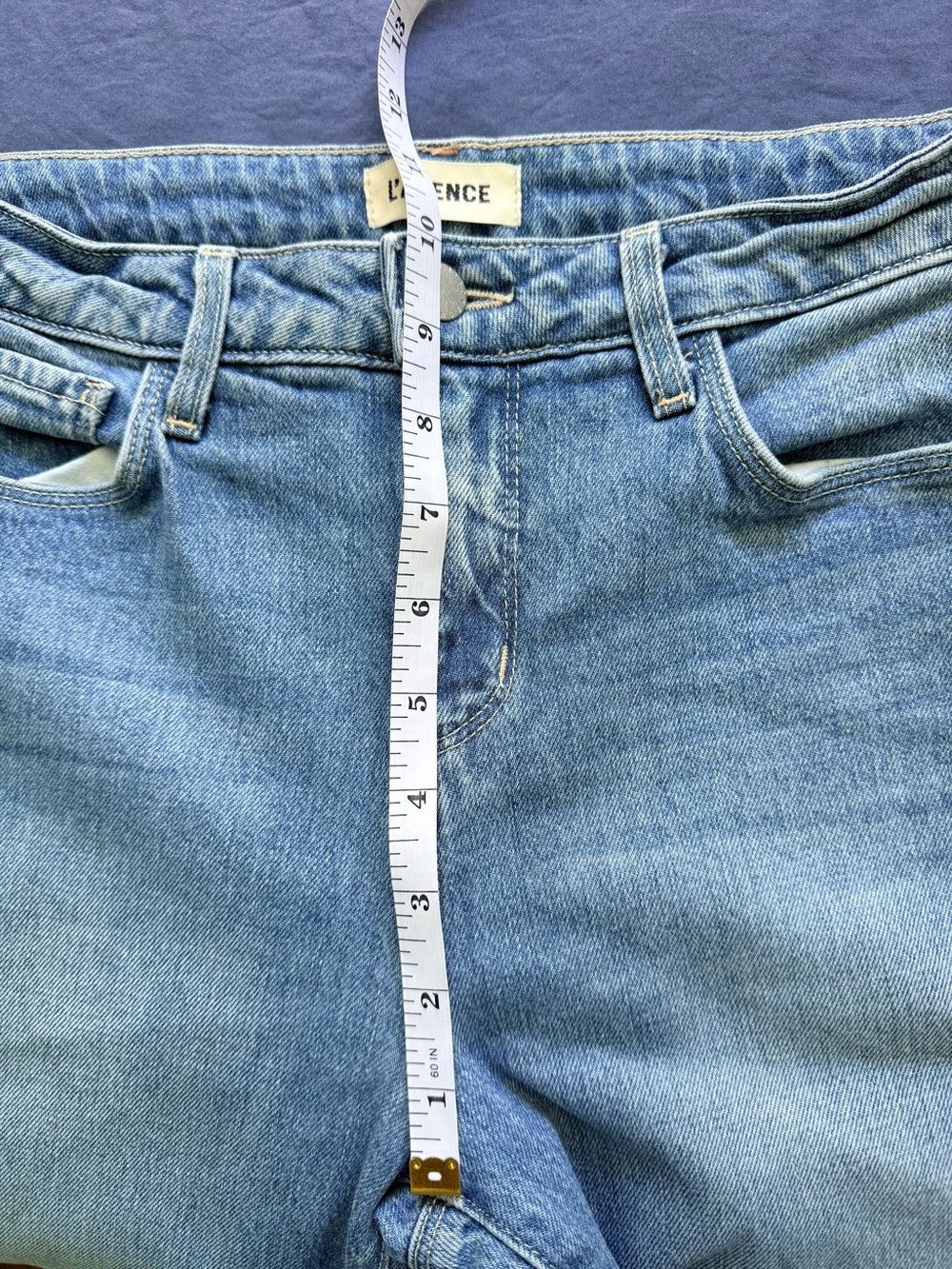 L'AGENCE High Rise Wide Leg Jeans - Picture 6 of 7